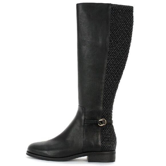 Cole Haan Black Over the Knee Boots - Picture 4 of 13